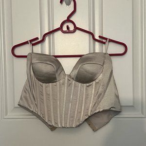 Zara - Gold Tube Top